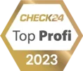 Check24 Top Profi 2023 Siegel